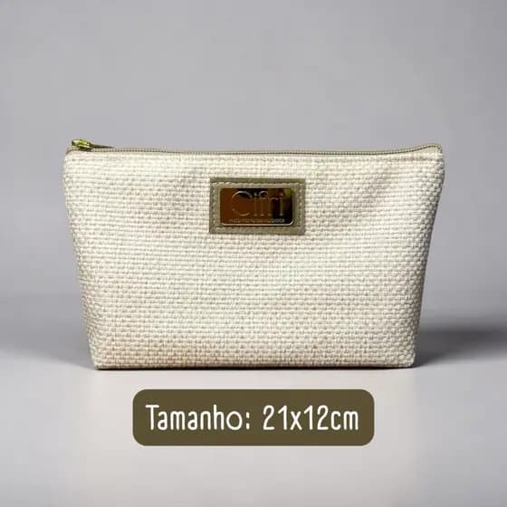 NECESSAIRE PERSONALIZADA - tamanho 21x12cm