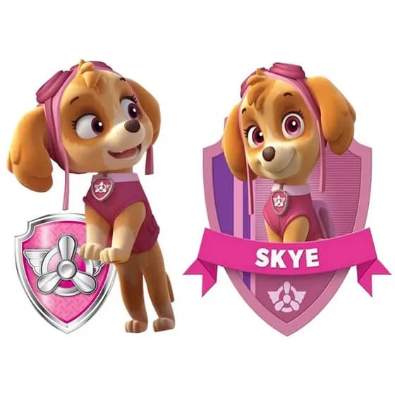 Kit Decoração Festa Skay – 4 Displays de Mesa 20cm