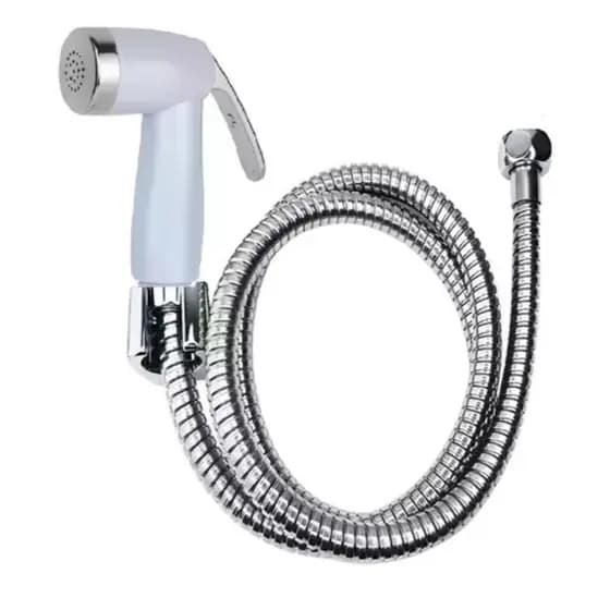 Ducha Higiênica Metal Gatilho Com Suporte e Mangueira ESCOLHA O TAMANHO