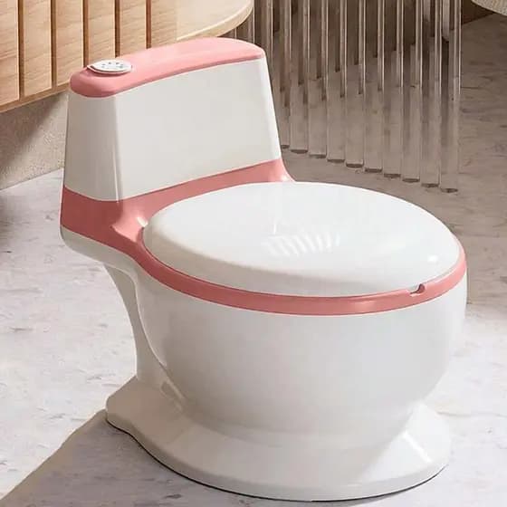 Troninho Privada Simulador Assento Acolchoado Descarga Pinico Infantil idade Desfralde ref: MK1340