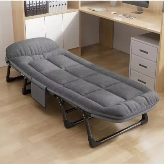 Cama Espreguiçadeira Almofada Dobrável Reclinável Camping Cadeira Multiuso Prático até 200 KG ref: MC-19/20