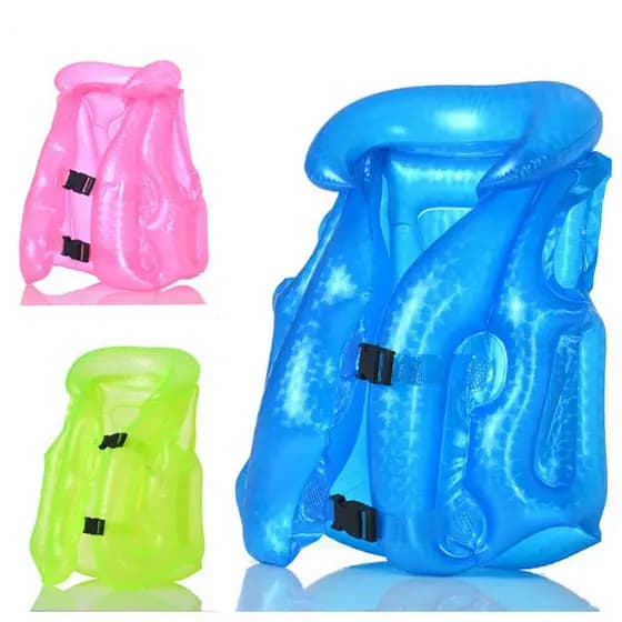 Boia Colete Inflável Piscina Praia Lago Flutuador Ideal Criança e Bebê 10 a 50 kg ref: XL