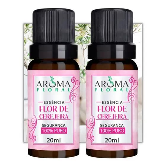 Essencia Flor de Cerejeira - Aroma floral - para Aromatizador e Difusor Elétrico