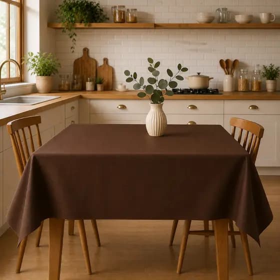 Toalha De Mesa Impermeável PVC 1,40x1,40 Mesa 4 Cadeiras