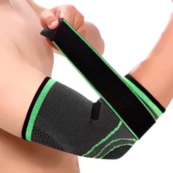Cotoveleira Ajustavel Compressao Ortopédica Esportes Academia Fitness - ENVIO IMEDIATO