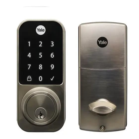 Fechadura Digital Ydd 120 Com Senha E Chave a Prova D'agua - Yale