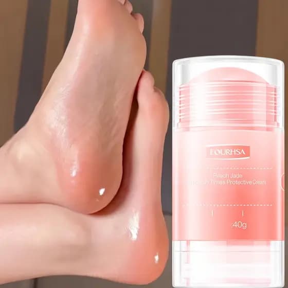 40g De Creme Anti Rachadura Para Os Pés E Calcanhares Secos Rachados , Hidratação Dos , Previne Que Seus Racham , Fazendo Macios