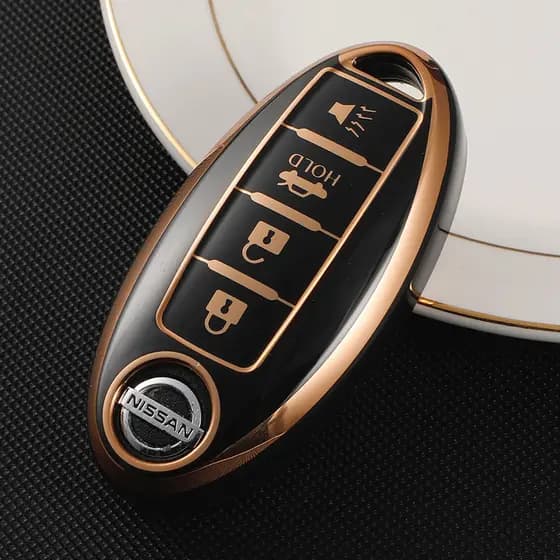 TPU 4 Button Capa Da Chave Para Nissan Altima Armada Gt-r Maxima Murano Patrulha Rogue Leaf Versa 370z Acessórios Sentra