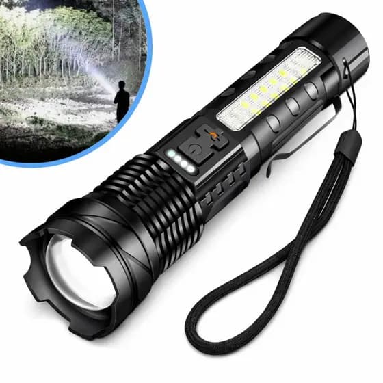 Lanterna LED Recarregável Impermeável