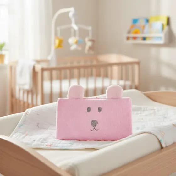 Bolsa de Semente Térmica Abdominal para alívio de cólicas do Bebe - Aquecido Microondas - Rosa Papi