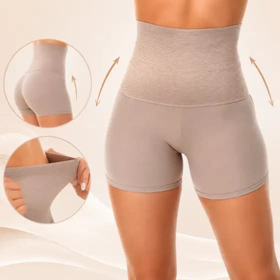 Short Segunda Pele Modelador com Compressão Redutora de Medidas Bermuda Fitness Conforto