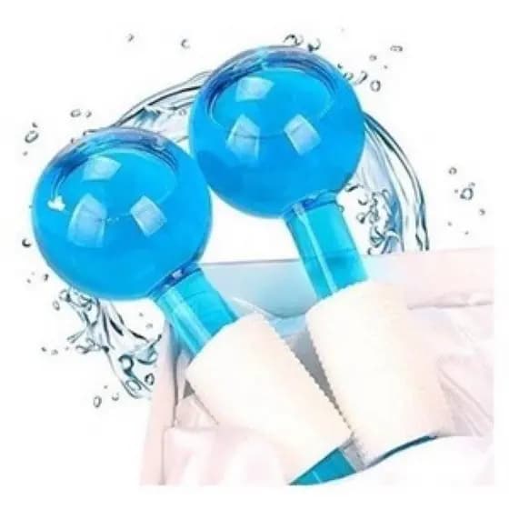 Massageador Facial Esfera Cromoterapia Beauty Crystal
