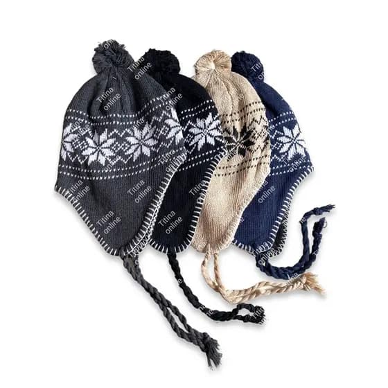 kit 4 Touca gorro Peruana Touca do chaves inverno quentinha unissex Adulta