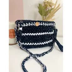 bolsa em crochê /bolsa de ombro /bolsa de mão