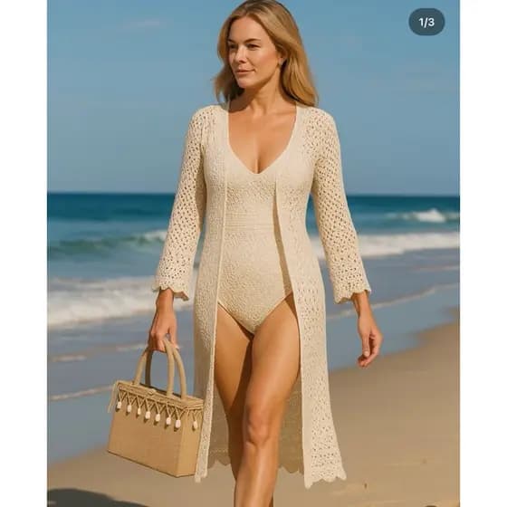 bolsa de praia artesanal feminina resistente e espaçosa COD-002