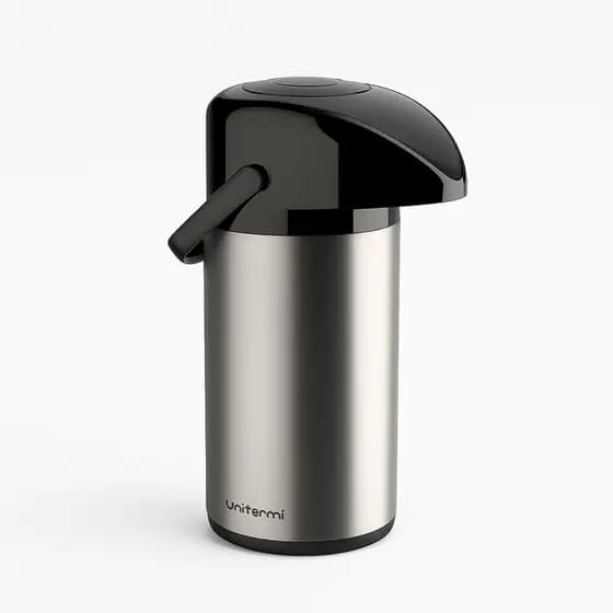 Garrafa Térmica Inox 600ML Verona Pressão Unitermi