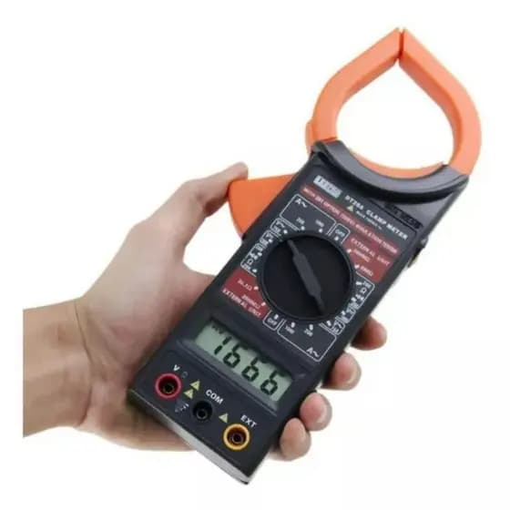 Alicate Amperímetro Digital Preto Dt266- Lee Tools