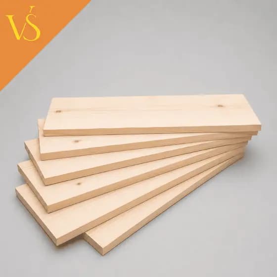 Conjunto 6 Prateleiras Pinus Cru Para Decoração Suporte Sala Cozinha