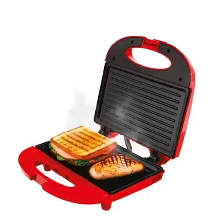 Sanduicheira E Grill 2 Em 1 Cor Vermelho Kian Sanduicheira E Grill 127w