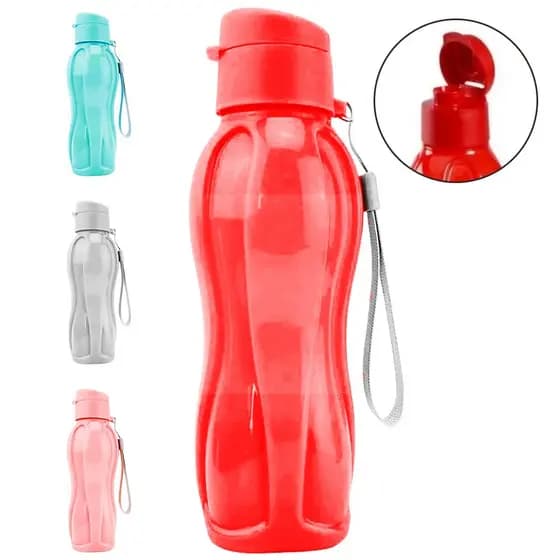 SQUEEZE GARRAFA DE ÁGUA 800ml | COLORS MATTE Galão Squeeze Academia Escola Exercicíos