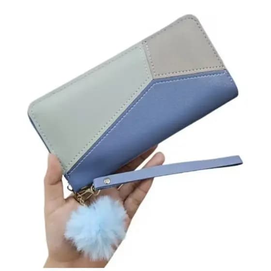 👜 Carteira Feminina Grande com Zíper e Alça – Estilo Moderno e Espaçosa 💖