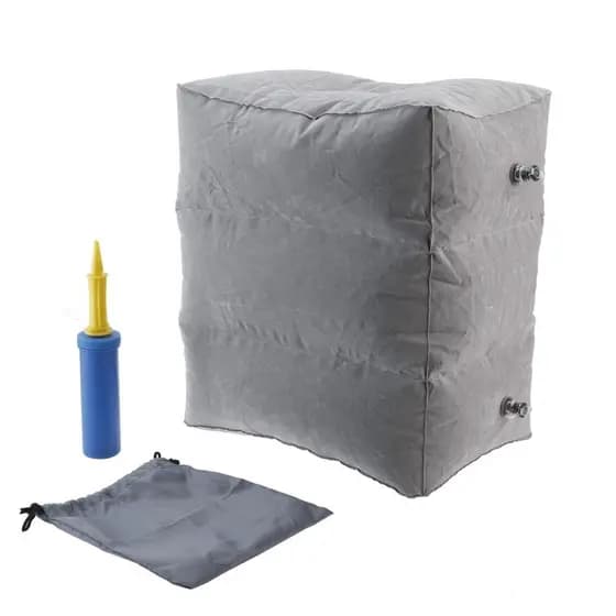 Puff inflável apoio para pés 40x27x50 cm - Dolce Home