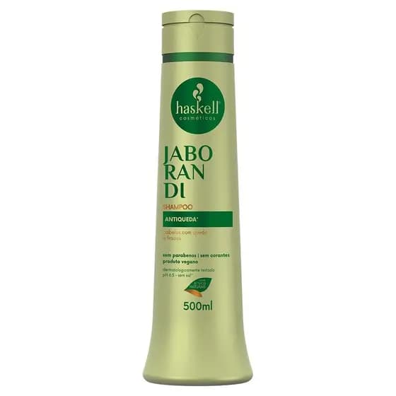 Kit Shampoo e Condicionador Antiqueda Jaborandi Haskell 500ml