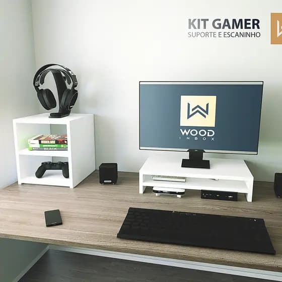 Suporte Monitor Gamer Mesa de Apoio
