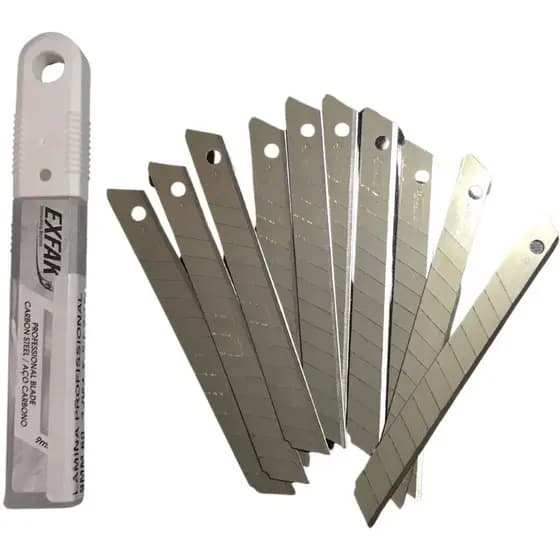 Lamina Profissional 9mm 60º 2-061 S-PRO (CX 10und) Exfak