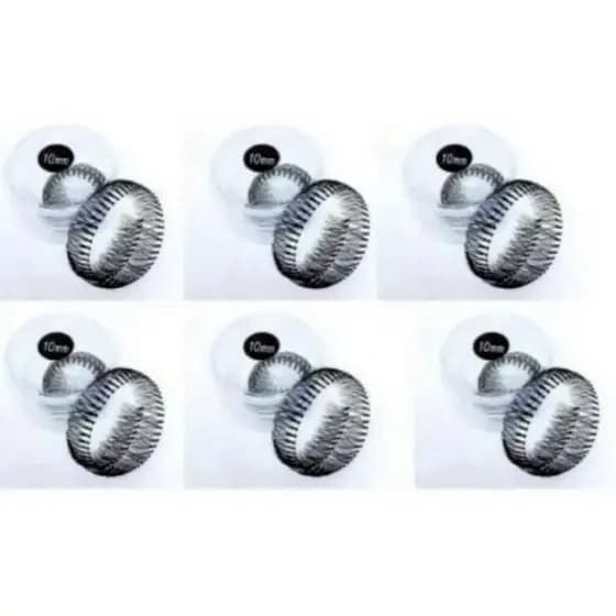 Kit1 Cílios Tufinhos Tufo 0.8mm.10mm, 12mm, 14mm super prático para colocar UNIDADE