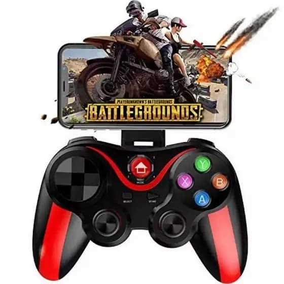 Controle Joystick G7 Bluetooth Universal suporte para Celular + cabo usb