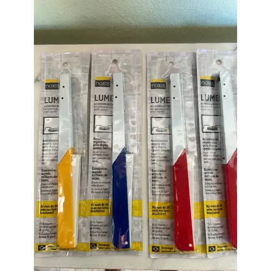 Acendedor de Fogão Linha Premium Multi Disparos - Cores variadas