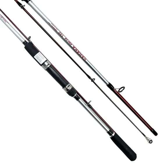 Vara de Pesca Sahara Force Fibra de Carbono 12 - 25 lbs P/ Molinete – Ação Rápida, Leve e Resistente