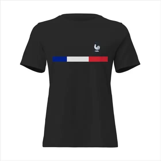 Camisa Feminina Baby Look Seleção Francessa