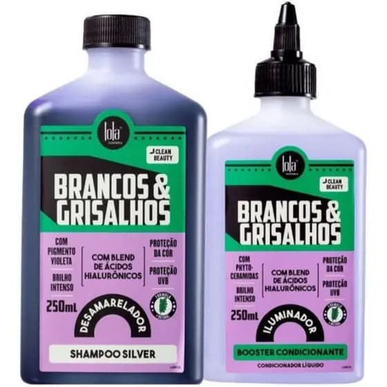 Brancos & Grisalhos Sh Silver E Booster Condicionante 250ml