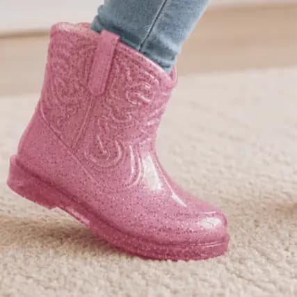 Bota Infantil Menina Baby Galocha Texana Boiadeira