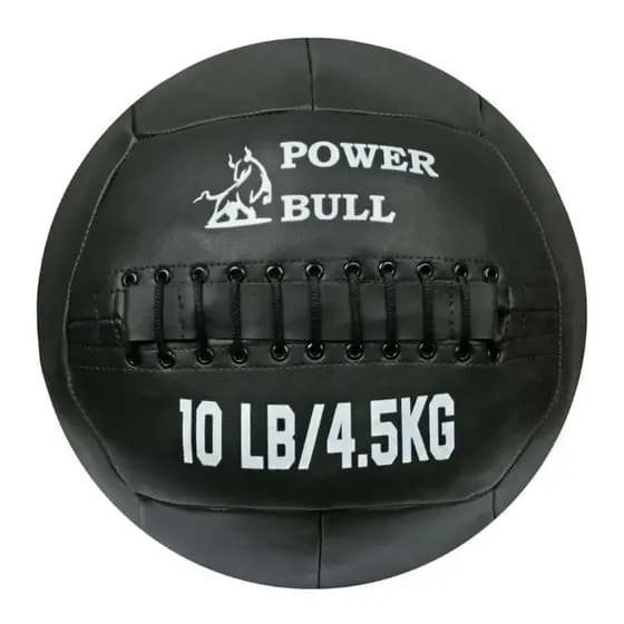Wall Ball Power Bull 4.5KG Profissional Reforçada Treino Funcional Academia Fisioterapia Pilates