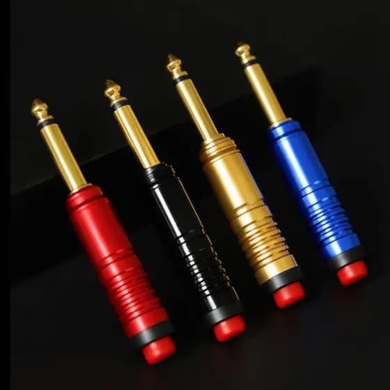 Plug Adaptador de Pedal para Fontes de Tatuagem Liga Desliga