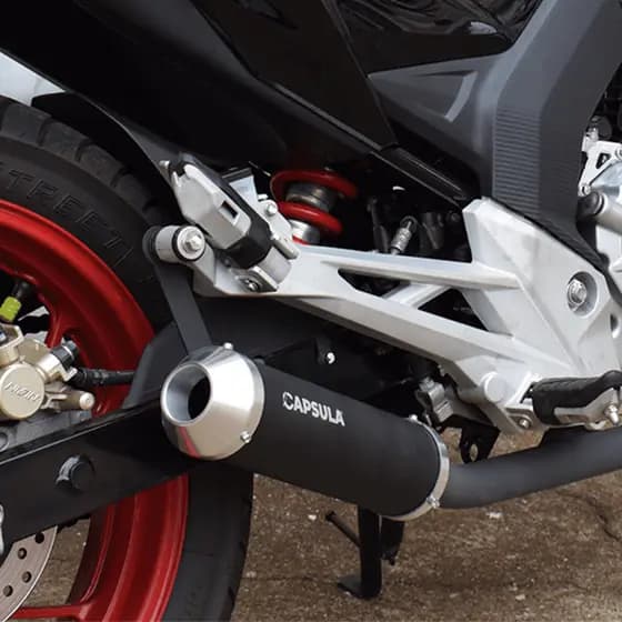 Ponteira Cb 250 Twister Mod. Roncado Racing Cano Honda