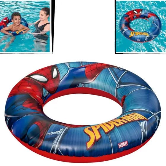 Boia Redonda Infantil Inflável Original Homem Aranha MOR 48cm - 001173 - 98003