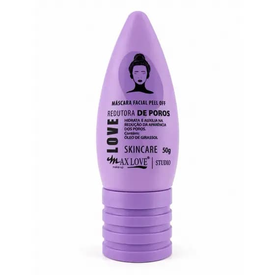 Máscara Facial Peel Off Redutora de Poros Max Love Skincare 50g