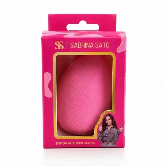 Esponja de Maquiagem Sabrina Sato Super Macia – Formato Gota