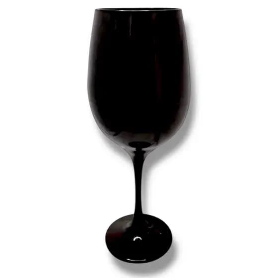 Taça Preta de Vidro Pomba Gira 385ml Ritual Espiritual Altar umbanda