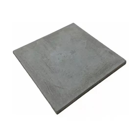 Pedra Refratária Quadrada Para Fornos 40x40cm Cor Cinza