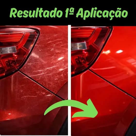 Cera Automotiva Tira Risco - Holograma - Renova Pintura - 6 em 1 Profissional Alien