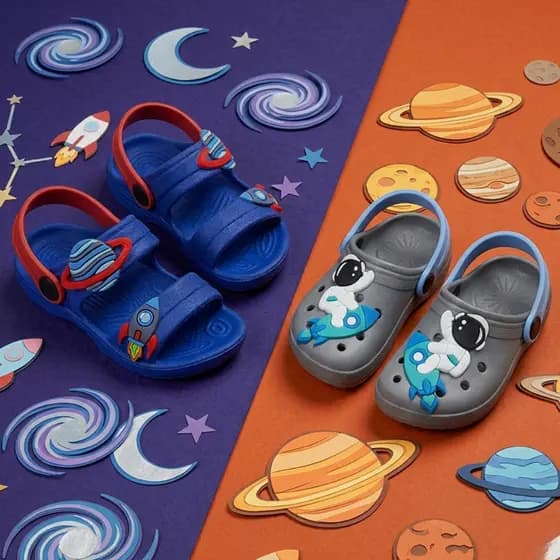 Kit 2 Sandália Infantil Menino Confortável Resistente Varias Cores Calçado Respirável