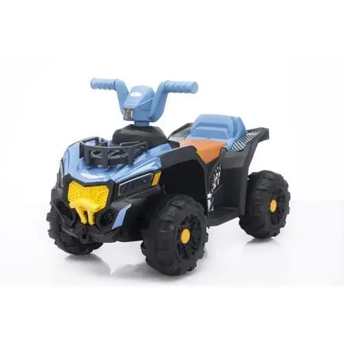Quadriciclo Infantil Elétrico Veículo Passeio Criança 6V Azul Seguro Divertido