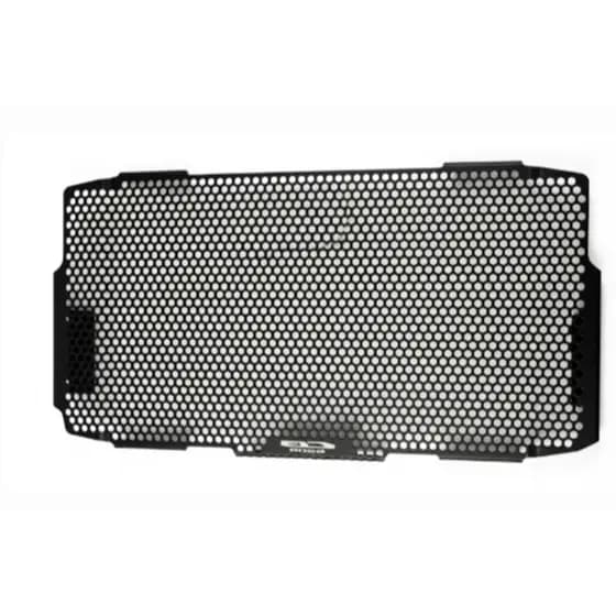 Protetor de Radiador para Honda CBR650R / CB650F – Malha Hexagonal Preta