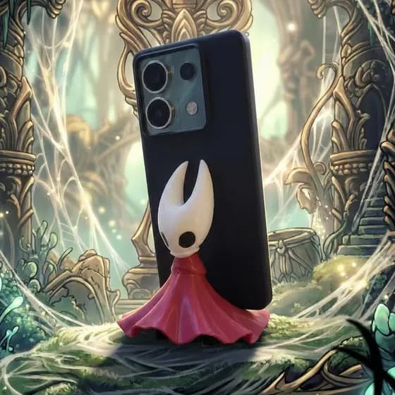 Suporte de Celular Hornet - Hollow Knight Silksong | Action Figure e Decoração