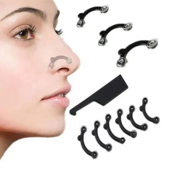 Empinador de Nariz Nose Up Secret 3D Afinador Modelador Sem Cirurgia com Efeito Imediato